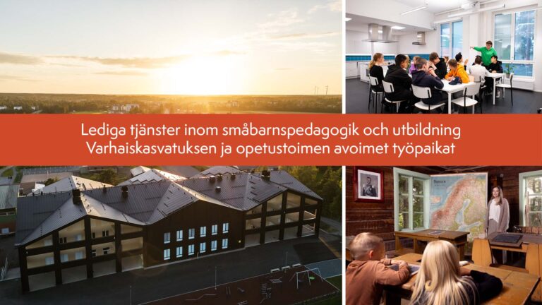 Lediga tjänster utbildning