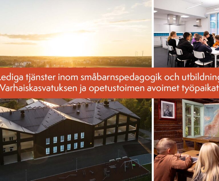 Lediga tjänster utbildning