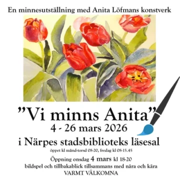 Evenemangets bild: ”Vi minns Anita”