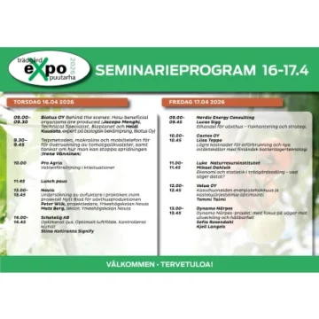 Evenemangets bild: Trädgårds Expo 2026 Seminarium