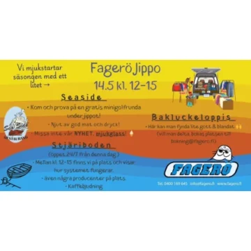 Evenemangets bild: Stjäribodens öppning och bakluckeloppis