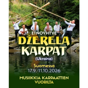 Evenemangets bild: DZERELA KARPAT – MUSIK FRÅN KARPATERNA