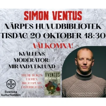 Evenemangets bild: Författarträff med Simon Ventus