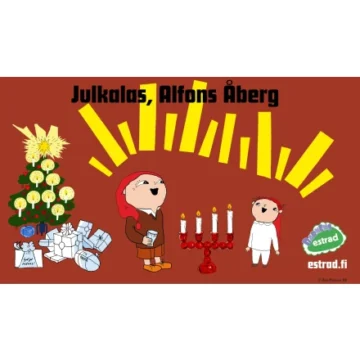 Evenemangets bild: Julkalas, Alfons Åberg – Barnteater i Närpes