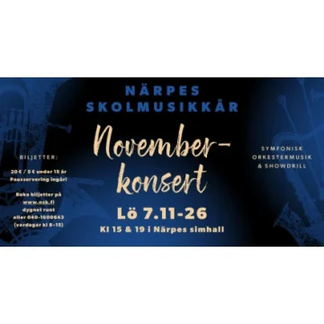 Evenemangets bild: Novemberkonsert